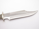 Vintage 1980s Tak Fukuta Seki Japan Parker Prototype Stag Fixed Bowie Knife