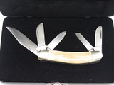Vtg RJ Mcdonald Parker Seki Japan Sowbelly Folding Pocket Knife & Box