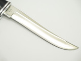 Vtg 67-72 Buck 105 Pathfinder 2 Line Fixed Blade Hunting Fillet Knife & Sheath