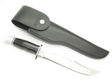 Vtg 72-86 Buck 120 General USA 3 Liner Fixed Blade Hunting Bowie Knife & Sheath