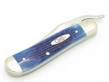 2000 Case Tested XX 61953 Blue Jigged Bone Russlock Folding Pocket Knife
