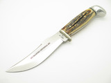 Vtg Case XX 523-5 SSP Bradford Centennial 1979 Stag Fixed 5" Blade Hunting Knife