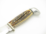Vtg Case XX 523-5 SSP Bradford Centennial 1979 Stag Fixed 5" Blade Hunting Knife