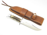 Vintage 1972-1986 Buck 119 Special Stag Fixed Blade Hunting Knife
