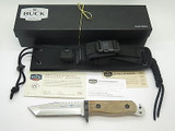 Custom Limited Buck 967 CM Adaptor Craig Morgan Fixed 154cm Tanto Survival Knife