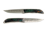 Mcusta Seki Japan Platinum Label Wood Handle Slim Limited Edition Fixed Knife