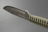 Kanetsune Seki Japan KB-254 Karasu Blue Steel 125mm Paracord Hunting Field Knife