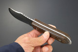 Kanetsune Seki Japan KB-267 Seseragi Skinner Blue Damascus 70mm Hunting Knife