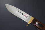 Kanetsune Seki Japan KB-551 Subaru VG-10 Stainless Damascus 100mm Hunting Knife
