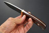 Kanetsune Seki Japan KB-551 Subaru VG-10 Stainless Damascus 100mm Hunting Knife