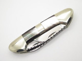 Vtg Parker Custom Seki Japan Pearl Excalibur Canoe Folding Pocket Knife
