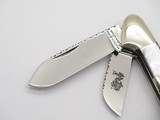 Vtg Parker Custom Seki Japan Pearl Excalibur Canoe Folding Pocket Knife