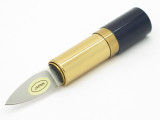 Vintage c. 1980s Parker K-343 Seki Japan The Lip Stick Pocket Purse OTF Knife NOS