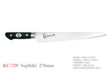 Kanetsune Seki Japan KC-729 Sujihiki AUS-8 Stainless Steel 270mm Kitchen Knife