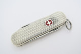 VICTORINOX CLASSIC BARLEYCORN 925 STERLING SILVER SWISS ARMY FOLDER POCKET KNIFE