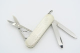VICTORINOX CLASSIC BARLEYCORN 925 STERLING SILVER SWISS ARMY FOLDER POCKET KNIFE