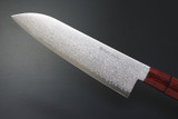 Kanetsune Seki Japan KC-823 Minamo-Kaze Santoku Damascus 210mm Kitchen Knife