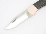 Copper S35VN Buck 112 Ranger Folding Hunter Knife Custom Limited BCCI 0112CFSCC