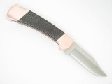 Copper S35VN Buck 112 Ranger Folding Hunter Knife Custom Limited BCCI 0112CFSCC