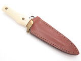 Vtg Ka-bar Cleveland Oh 2750 Seki Japan Dagger Fixed 5" Blade Knife & Sheath