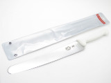 Victorinox Switzerland 5.2937.26 White Wavy Bread Cake Kitchen Knife 10" Blade