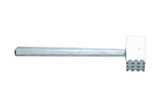 Kanetsune Seki Japan KC-060 Aluminum 205mm Square Meat Tenderizer Pounding Tool