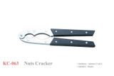 Kanetsune Seki Japan KC-063 Stainless Steel 183mm Nutcracker