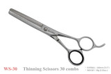 Kanetsune Seki Japan WS-30 AUS-8 Stainless Steel 140mm Hair Thinning Scissors