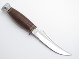Vtg Ka-bar Cleveland OH 1233 Seki Japan Small Fixed Blade Hunting Knife Round