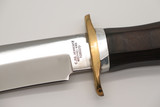 Vintage C Jul Herbertz German Rostfrei Large Fixed Blade Bowie Hunting Knife