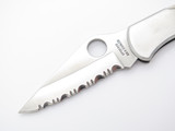 Vtg Spyderco C05 Standard Seki City Japan Stainless Folding Pocket Knife Blem
