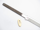Vtg '80 Ka-bar Olean 1226 Seki Japan Little Finn Fixed Knife Making Blade Blank