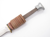 Vintage Ka-bar Olean 1226 Seki Japan Little Finn Fixed Knife Making Blade Blank