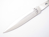Vintage 1990 Case XX P62 4.5" SS Satin Fixed Dagger Knife Making Blade Blank