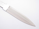 Vintage 1990 Case XX P62 4.5" SS Satin Fixed Dagger Knife Making Blade Blank