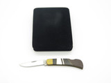 Vintage Camillus Usa Sword Brand MOP and Black Onyx Small Folding Pocket Knife