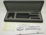 Vtg Boker 556-B Bud Nealy MCS Solingen Germany Fixed Blade Knife Black 440C G10