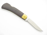 Vintage Camillus USA Sword Brand MOP Bloody Jasper Folding Lockback Pocket Knife