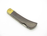 Vintage Camillus USA Sword Brand MOP Bloody Jasper Folding Lockback Pocket Knife