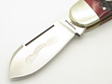 1997 Smith & Wesson 0710 USA Red Bone Toenail Sunfish Folding Pocket Knife