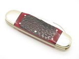 1997 Smith & Wesson 0710 USA Red Bone Toenail Sunfish Folding Pocket Knife