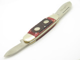 1997 Smith & Wesson 0710 USA Red Bone Toenail Sunfish Folding Pocket Knife