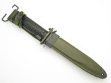 Vtg J&D Tool Co Korean War USM Marines Fixed Blade Fighting Knife & Scabbard