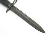 Vintage BOC 7 Vietnam Era USMC Military Fixed Blade Fighting Knife & Scabbard