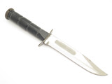 Vtg Theater Ka-Bar USN Mark 2 WWII Trench Art Navy Fixed Blade Fighting Knife