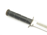 Vtg Theater Ka-Bar USN Mark 2 WWII Trench Art Navy Fixed Blade Fighting Knife