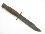 Vtg 1960-61 Vietnam Camillus New York US Fixed 6" Blade Pilot Survival Knife