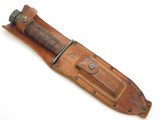 Vtg 1960-61 Vietnam Camillus New York US Fixed 6" Blade Pilot Survival Knife