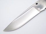 Vtg Boker Magnum Seki Japan Fukuta Fixed Drop Point Hunting Knife Blade Blank