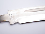 Vtg Tak Fukuta Grizzly Seki Japan Fixed Bowie 9.25 Knife Blade Blank